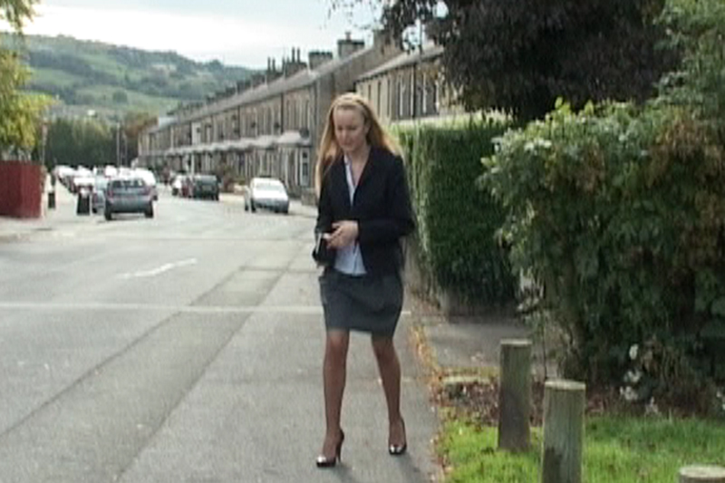  office girl in heels