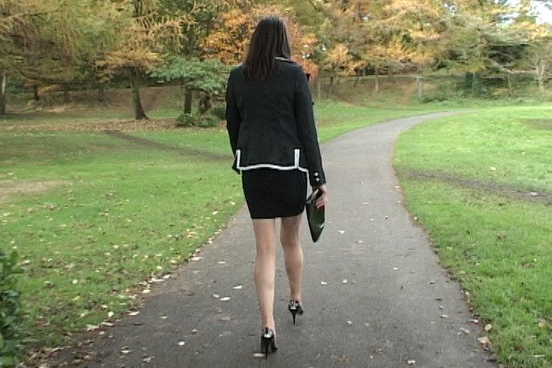  stiletto heel secretary